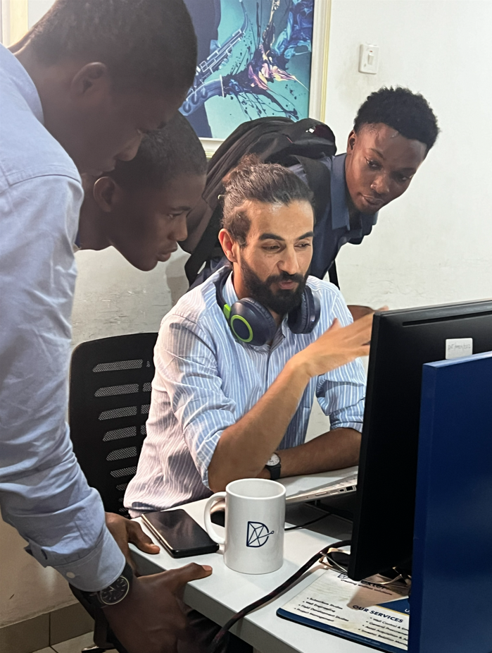 Crecer Africa Team in Action