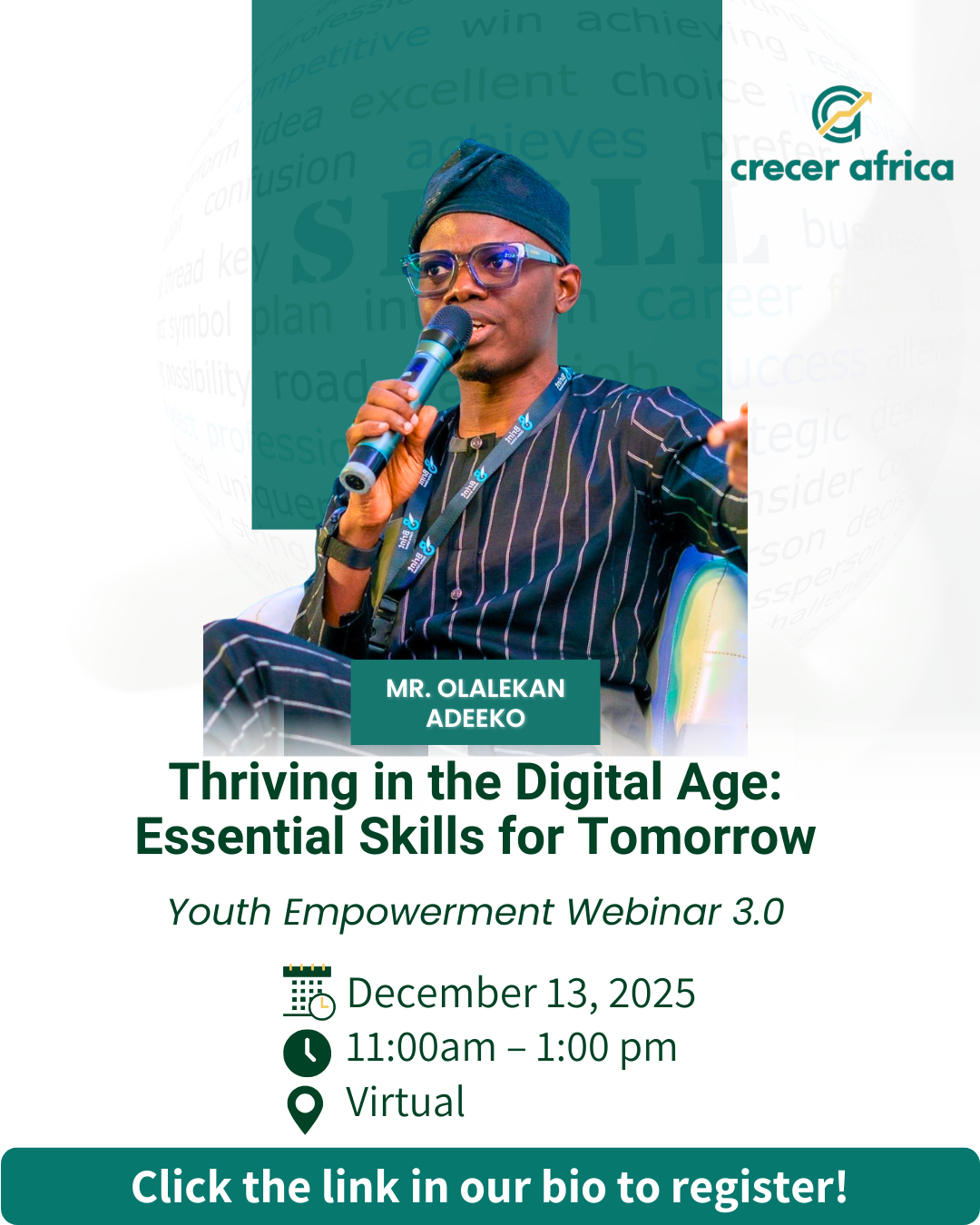 Youth Empowerment Webinar 3.0:  Thriving in the Digital Age: Essential Skills for Tomorrow