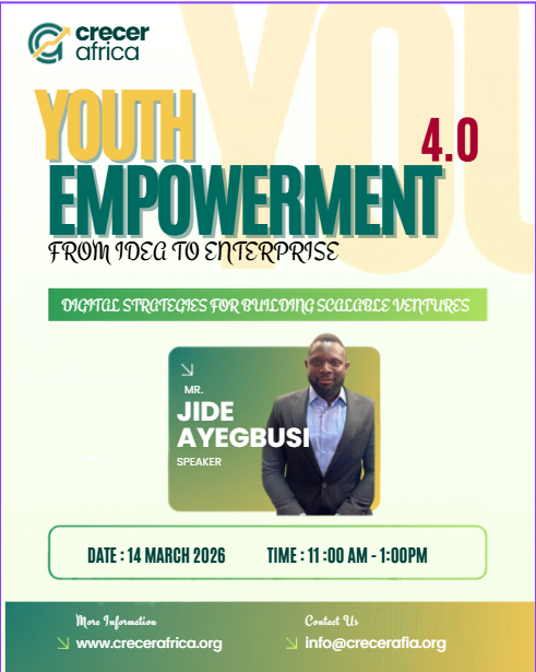 Youth Empowerment Webinar 4.0: From Idea to Enterprise: Digital Strategies for Building Scalable Ventures