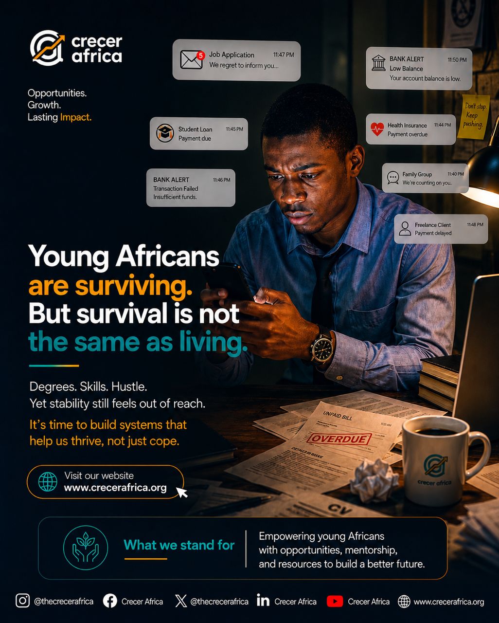 Beyond Survival: Why Young Africans Deserve the Chance to Build, Not Just Cope