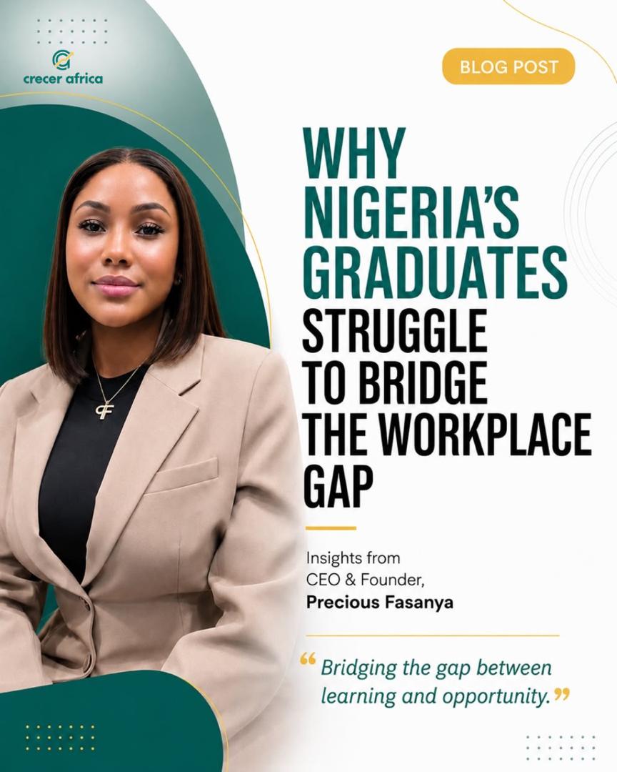 From Education to Employment: Insights from Crecer Africa CEO and Founder, Miss Precious Fasanya